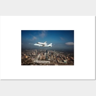 Space Shuttle Endeavour piggyback flight (C023/3042) Posters and Art